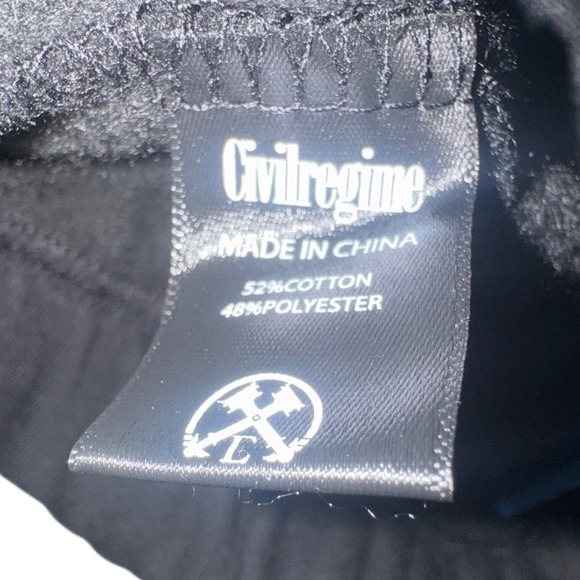 New w/tags X-Men 97 PacSun Civil Regime Sweatpants Men's Small Black MSRP $65 - Picture 3 of 10